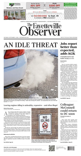 Cover of The Fayetteville Observer