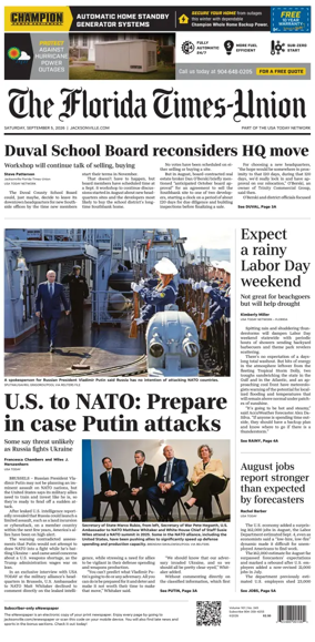 Cover of The Florida Times-Union
