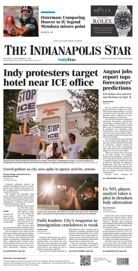 Cover of The Indianapolis Star