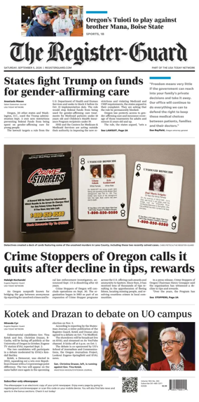 Cover of The Register-Guard