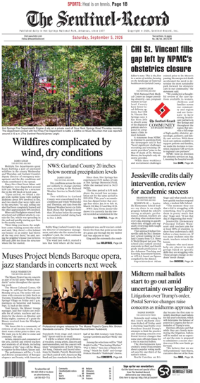 Cover of The Sentinel-Record