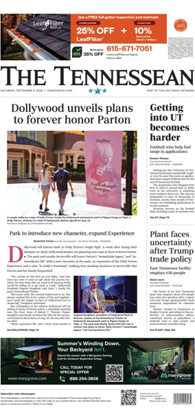 Cover of The Tennessean