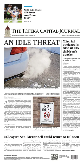 Cover of The Topeka Capital-Journal