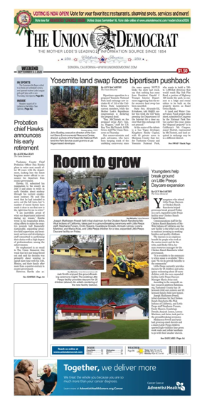 Cover of The Union Democrat