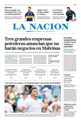 Cover of La Nacion