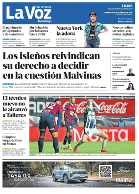 Cover of La Voz del Interior