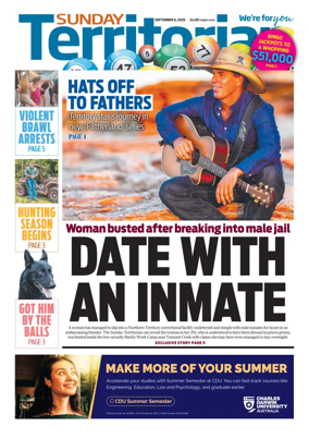 Cover of Sunday Territorian