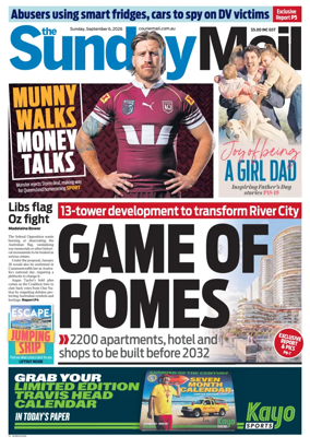 Cover of The Courier-Mail