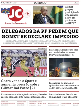 Cover of Jornal do Commercio