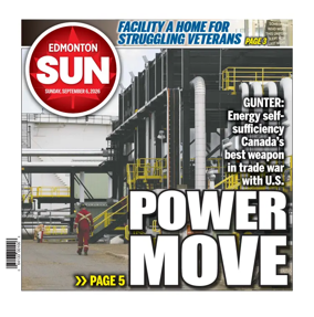 Cover of Edmonton Sun