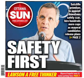 Cover of Ottawa Sun