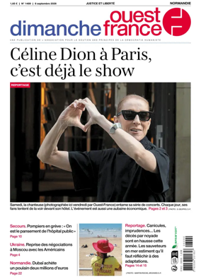 Cover of Dimanche Ouest France (Normandie)