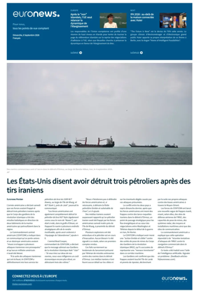 Cover of EuroNews (French Edition)