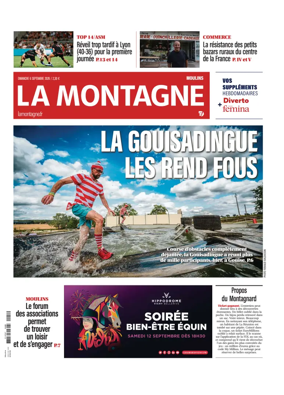 Cover of La Montagne (Moulins)