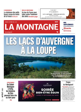 Cover of La Montagne (Vichy)