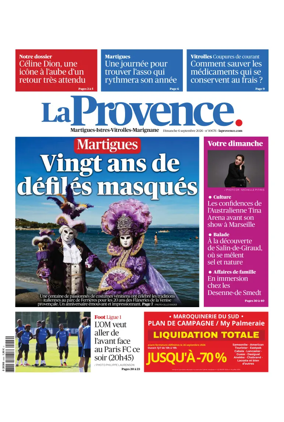 Cover of La Provence Martigues-Istres-Vitrolles-Marignane