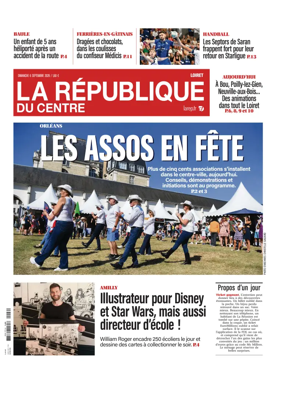 Cover of La Republique du Centre (Orleans - Loiret))