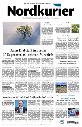 Cover of Demminer Zeitung