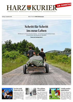 Cover of Harz Kurier am Sonntag