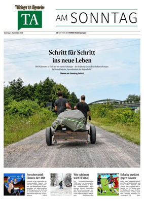 Cover of Thuringer Allgemeine (TA am Sonntag)
