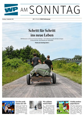 Cover of Westfalenpost (WP am Sonntag)