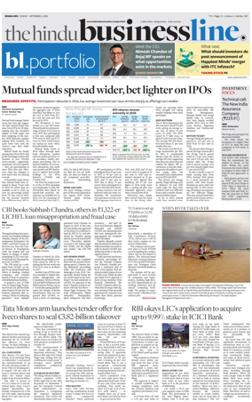 Cover of BusinessLine (Bangalore)