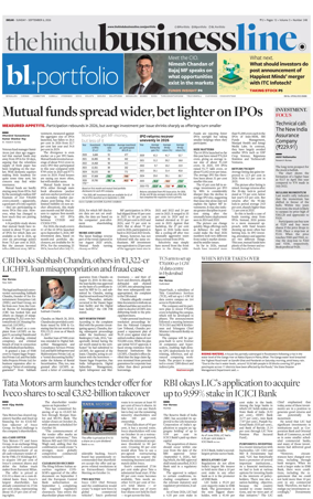 Cover of BusinessLine (Delhi)