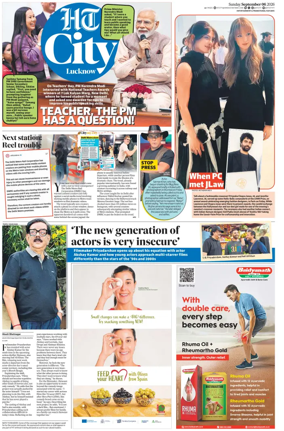 Cover of Hindustan Times (Lucknow) - Live