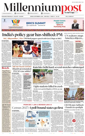 Cover of Millennium Post