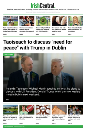 Cover of Irish Central