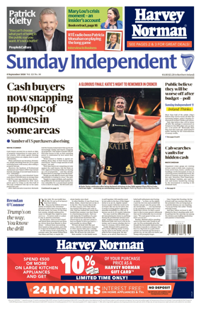 Cover of Sunday Independent (Ireland)