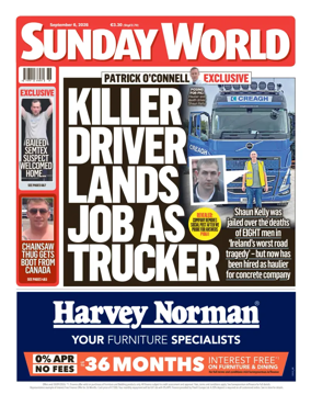 Cover of Sunday World (Ireland)