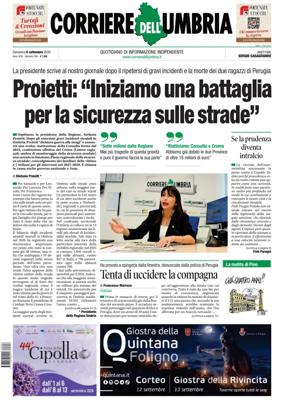 Cover of Corriere dell Umbria