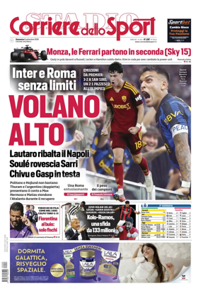 Cover of Corriere dello Sport