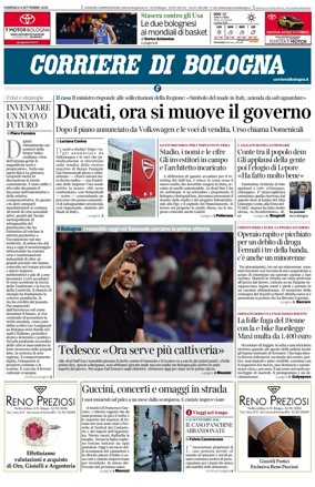 Cover of Corriere di Bologna