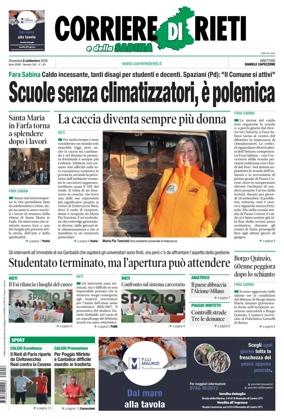 Cover of Corriere di Rieti