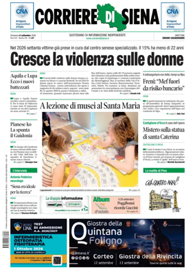 Cover of Corriere di Siena