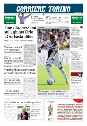 Cover of Corriere Torino