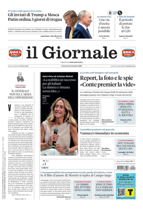 Cover of Il Giornale (Italy)