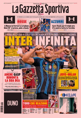 Cover of La Gazzetta dello Sport - Milano