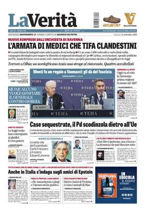 Cover of La Verita (Italia)