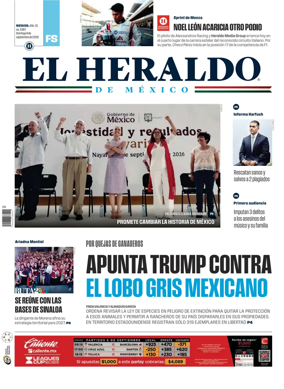 Cover of El Heraldo de Mexico
