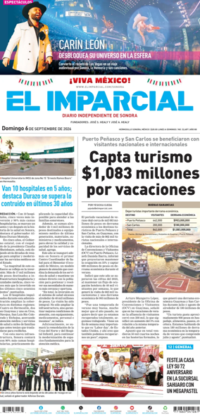 Cover of El Imparcial