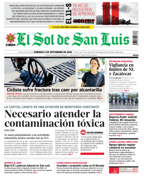 Cover of El Sol de San Luis Potosi