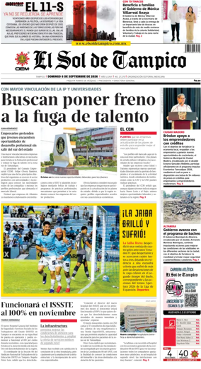 Cover of El Sol de Tampico