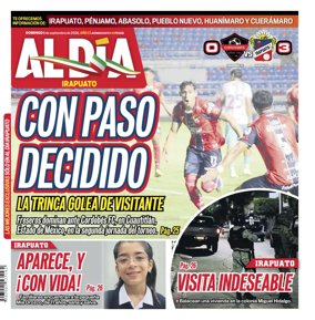 Cover of Periodico Al Dia (Irapuato)