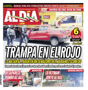 Cover of Periodico Al Dia (Leon)