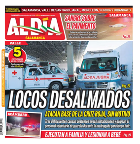 Cover of Periodico Al Dia (Salamanca)