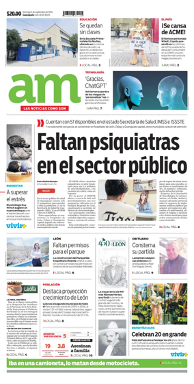 Cover of Periodico AM (Leon)