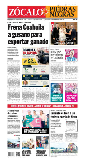 Cover of Zocalo Piedras Negras